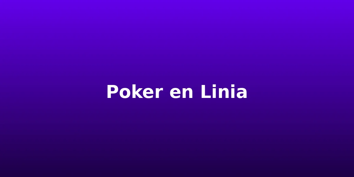 Poker en linia Texas Hold'em - casinoenlinia.com.es